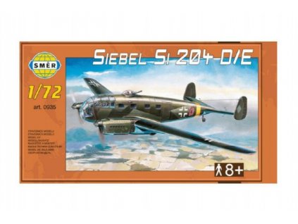 Model Siebel Si 204 D / E 1:72 29,5x16,6cm v krabici 34x19x5,5cm