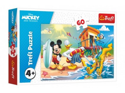 Puzzle Mickey a Donald Disney 33x22cm 60 dielikov v krabici 21x14x4cm