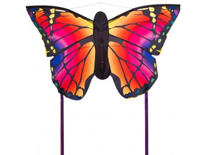 Šarkan pre deti Motýl dúhový 130x80 cm