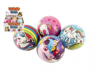 Loptička penový mäkký 9cm mix druhov v sáčku