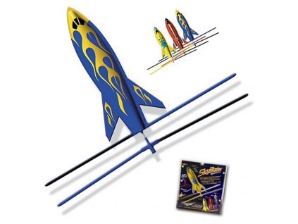 SkyBlades Hybrid Rockets s gumovým pohonom