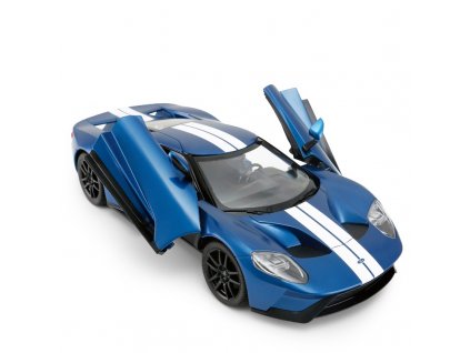 Rc auto Ford GT 1:14, LED osvetlenie, metalický lak, modrá farba