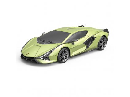 RC auto Lamborghini Sian 1:24 olivovo zelená metalíza, LED svetlá