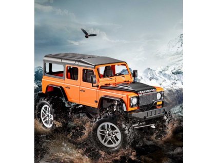 Land rover Defender 4x4 1/14 - oranžová karoseria