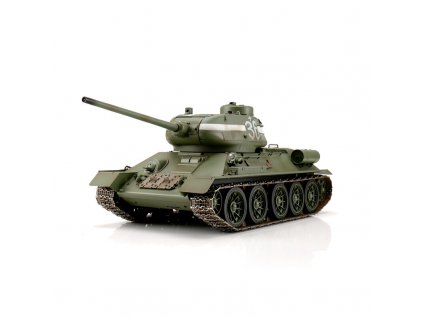 RC tank T34/85 IR 1:16 zelený, RTR, proporcionálny