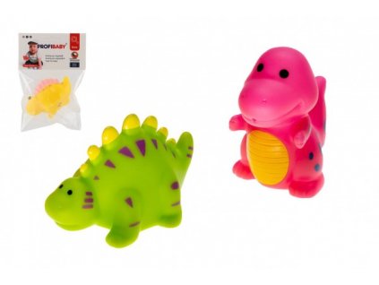 Dinosaurus do vody striekací plast 3 druhy