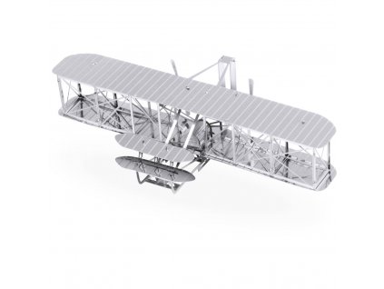 Luxusná oceľová stavebnica Lietadlo bratia Wrightovci