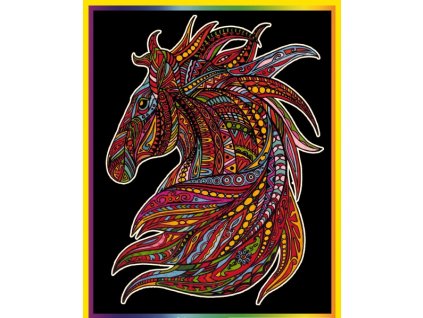 Colorvelvet Zamatový obrázok Kôň 47x35cm