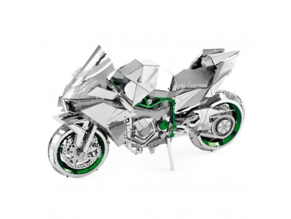 Oceľová stavebnica Kawasaki Ninja Green