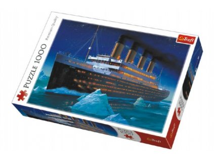 Puzzle Titanic 1000 dielikov v krabici 40x27x6cm