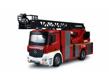 Rc hasiči Mercedes-Benz Arocs licencovaný, 1:14, s rebríkom a striekačkou