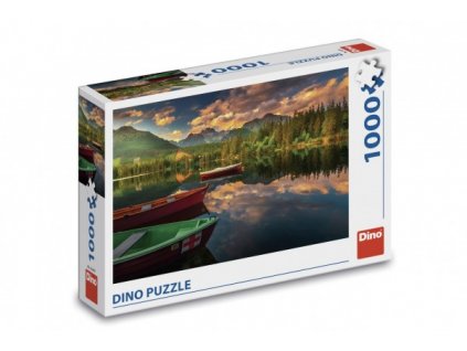 Puzzle Štrbské pleso, Slovensko 1000 dielikov 66x47cm v krabici 32x23x7cm