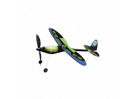 APEX lietadlo na gumu s oceľovou konštrukciou krídel 49x50 cm