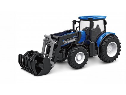 RC Traktor čelný nakladač, LED svetlá, zvuk, 1:24, RTR sada