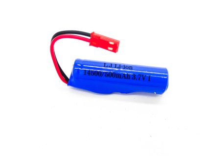 Akumulátor 500mAh 3,7V Li-ion JST konektor
