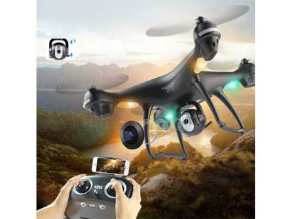 RC dron SJ70W s GPS a FHD kamerou - čierny