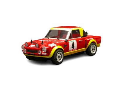 RC auto Fiat 124 Abarth Rally 4WD 1:10 s lakovanou karosériou, RTR sada