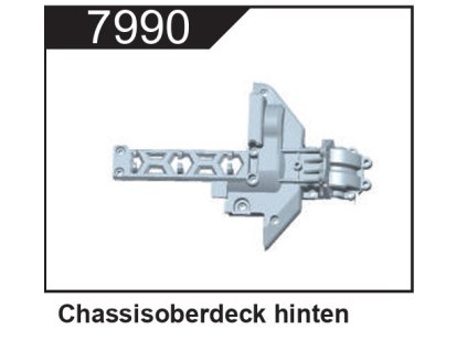 Zadná vrchná časť šasi pre 3128