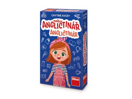 Malý angličtinár - Chytré kvízy náučná spoločenská hra