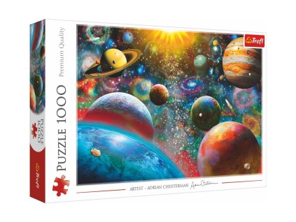 Puzzle Vesmír 1000 dielikov 68,3x48cm v krabici 40x27x6cm