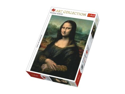 Puzzle Mona Lisa 1000 dielikov 48x68cm v krabici 40x27x6cm