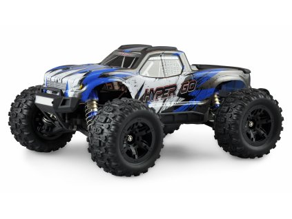 Hyper Go Monster Truck s GPS 4WD 1:16 RTR. brushed, LED, modré