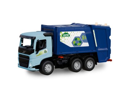 Auto smetiarske Volvo Worxx plast 53cm v krabici 55x26x20cm