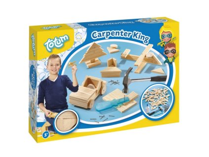 Šikovný stolár drevo + doplnky v krabici