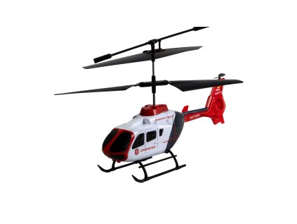 RC vrtuľník EC135 CX licencia Johanniter koaxiálny, 3 kanály, RTF