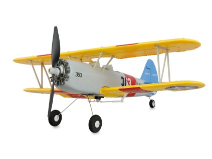 RC lietadlo AMXFlight N2S-2 Stearman 360mm s gyroskopom 6G/3D 6 kanálov RTF