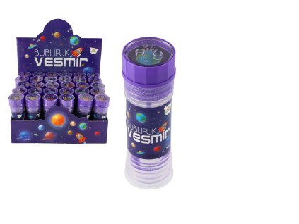 Bublifuk Vesmír 50ml 11cm mix druhov