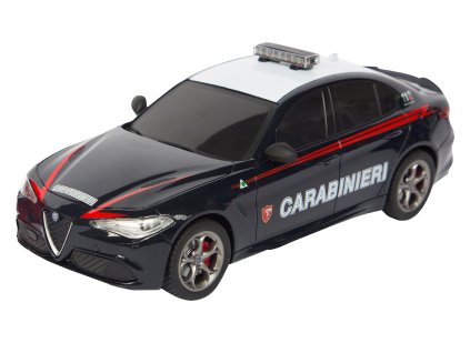 RC auto Alfa Romeo Giulia Quadrifoglio Carabinieri 1:18, 2,4 GHz