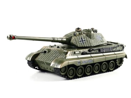 Bojujúci rc tank King Tiger 106, 2,4GHz s infra delom, 1:28