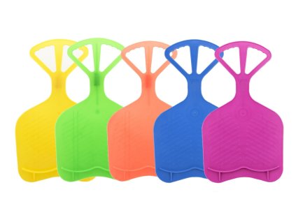 Klzák na sneh plastový 5 farieb 34x59cm