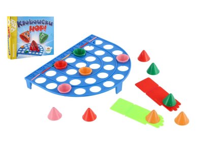 Klobúčik, hop! spoločenská hra v krabici 23x18x3,5cm