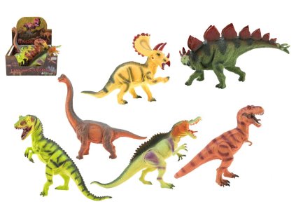 Dinosaurus 25-32cm plast 6 druhov