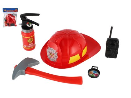 Hasičská sada plast 5ks v sáčku
