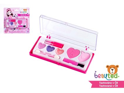 Detská sada líčenia beauted paletka na karte 17x17x2cm