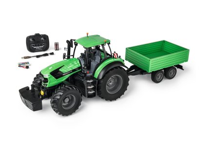 Deutz RC traktor 8280 TTV s prívesom 1:16 RTR