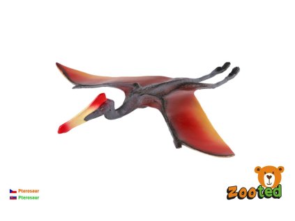 Pterosaur zooted plast 25cm v sáčku