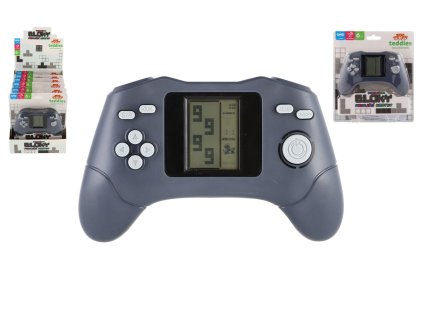 Digitálna hra Padajúce kocky konzoly hlavolam plast 15x9cm na batérie so zvukom