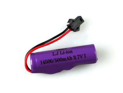 Li-Ion baterie 1S 3,7V 500 mAh, HBX