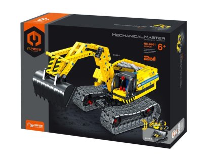 Stavebnica IamMaster bager/robot 2v1 plast 342 dielikov