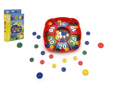 Blchy spoločenská hra v krabici 15x21x3,5cm