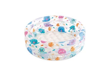 Bazén detský s medvedíkmi nafukovací 3 komory 61x22cm 1-3let