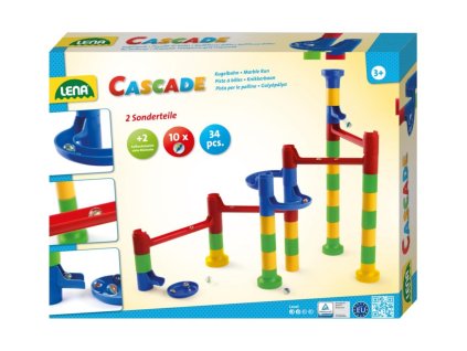 Guličková dráha 34ks dielov 10 guličiek