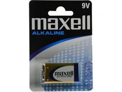 Siva MAXELL 9V Alkaline, blister 1ks