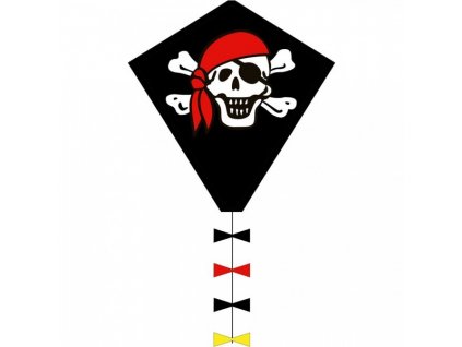 Šarkan Veselý pirát Eddy Roger 58x70 cm