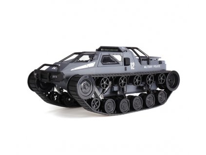 MILITARY POLICE Rc pásové vozidlo 1:12, 2,4 GHz, RTR, biele