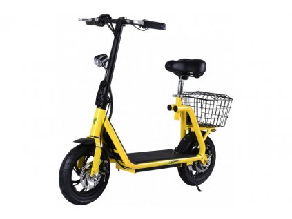 Elektrokolobežka X-scooters XS01 36V Li - 500W - Žltá